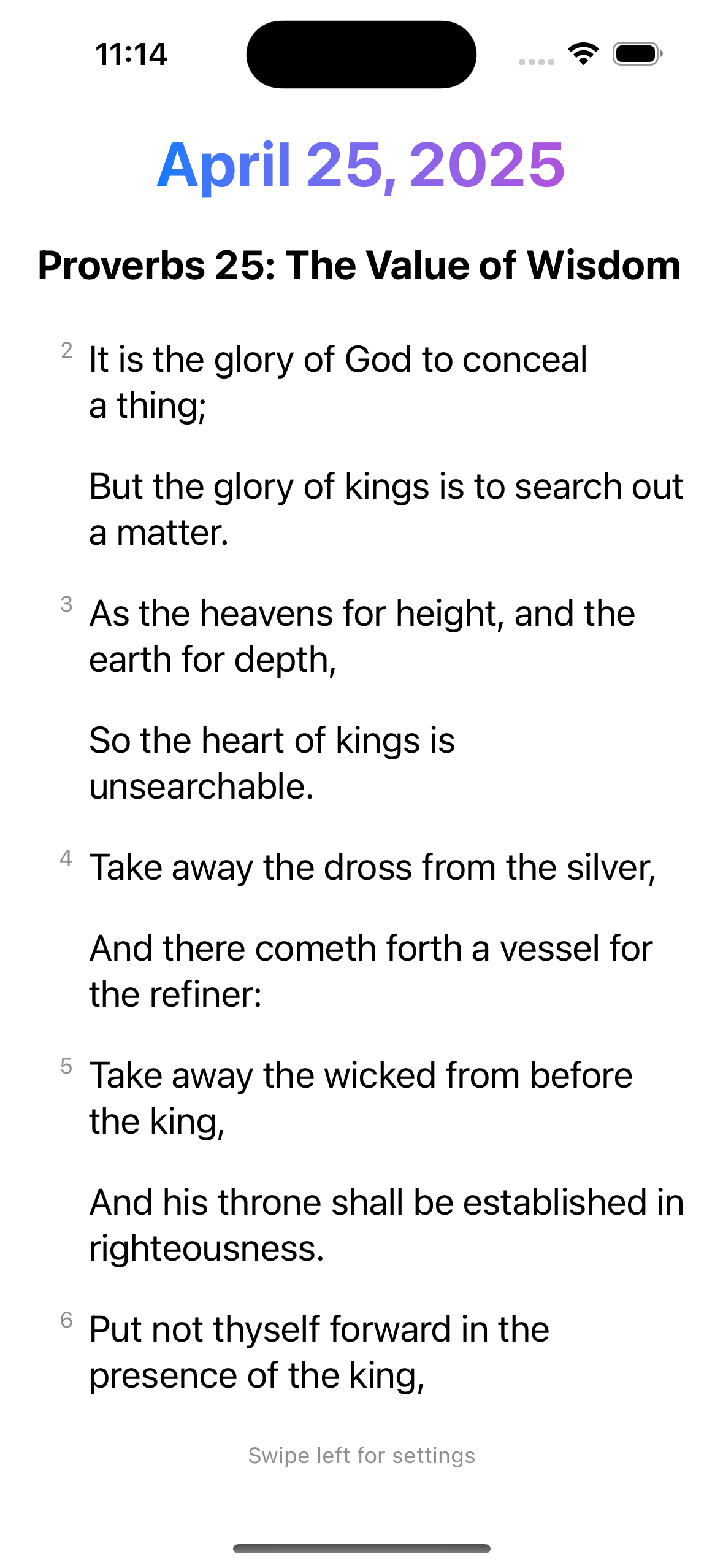 Proverbs++ Screenshot 1