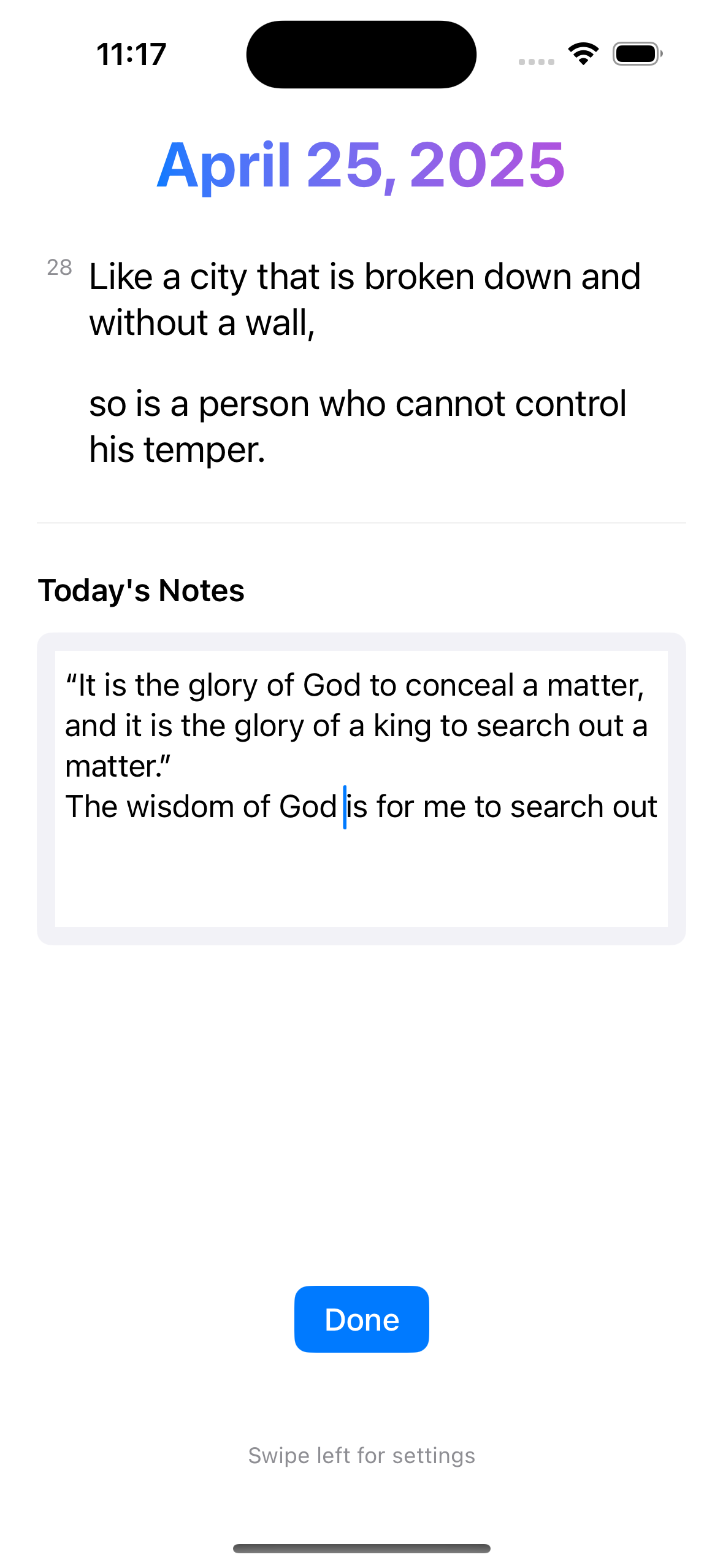 Proverbs++ Screenshot 2